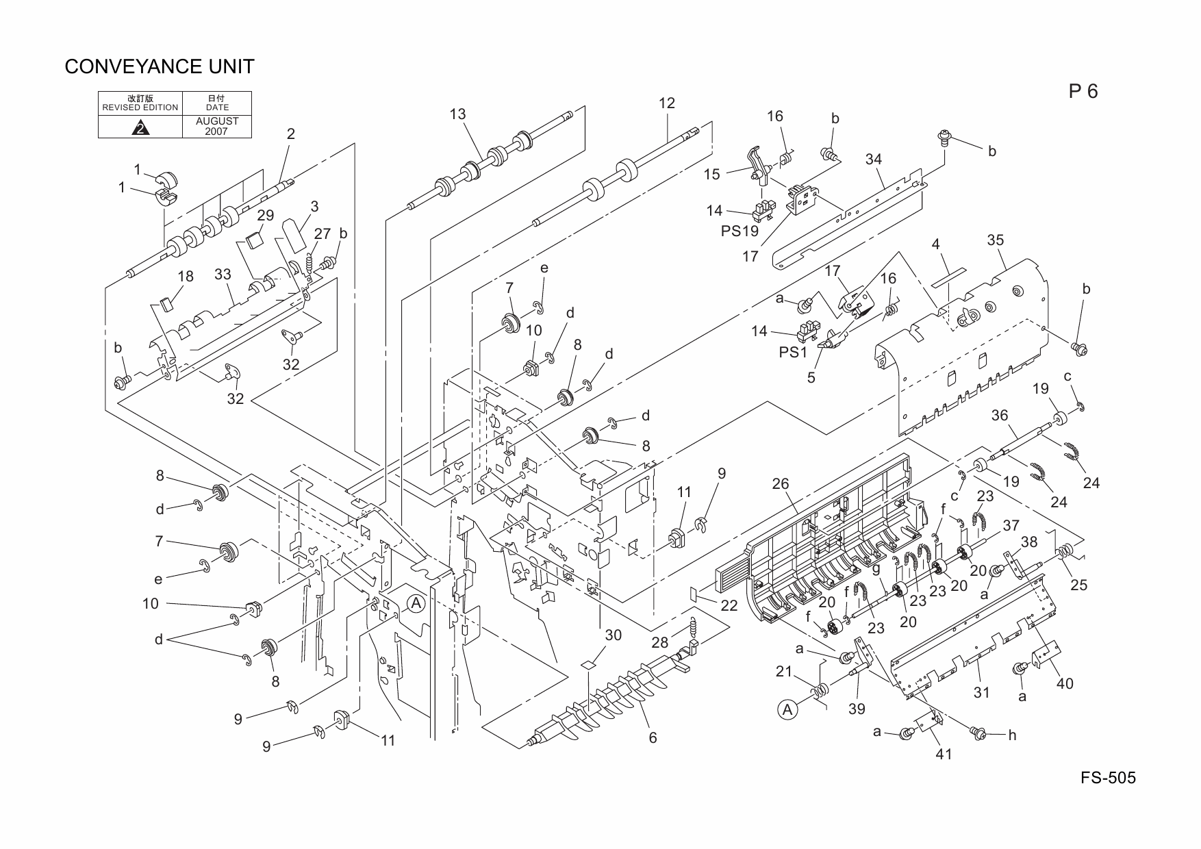 Konica-Minolta Options FS-505 15JL Parts Manual-3